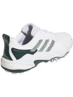 adidas Codechaos 25 Spikeless Golf Shoes - Ftwr White/Aurora Ivy/Lime Burst