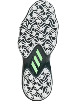 adidas Codechaos 25 Spikeless Golf Shoes - Ftwr White/Aurora Ivy/Lime Burst