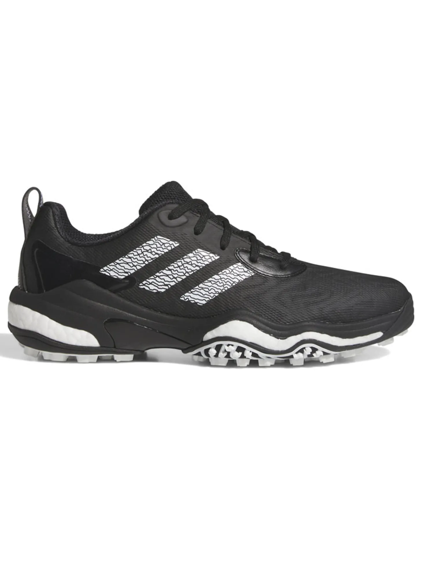 adidas Codechaos 25 Spikeless Golf Shoes - Core Black/Ftwr White/Lucid Lemon