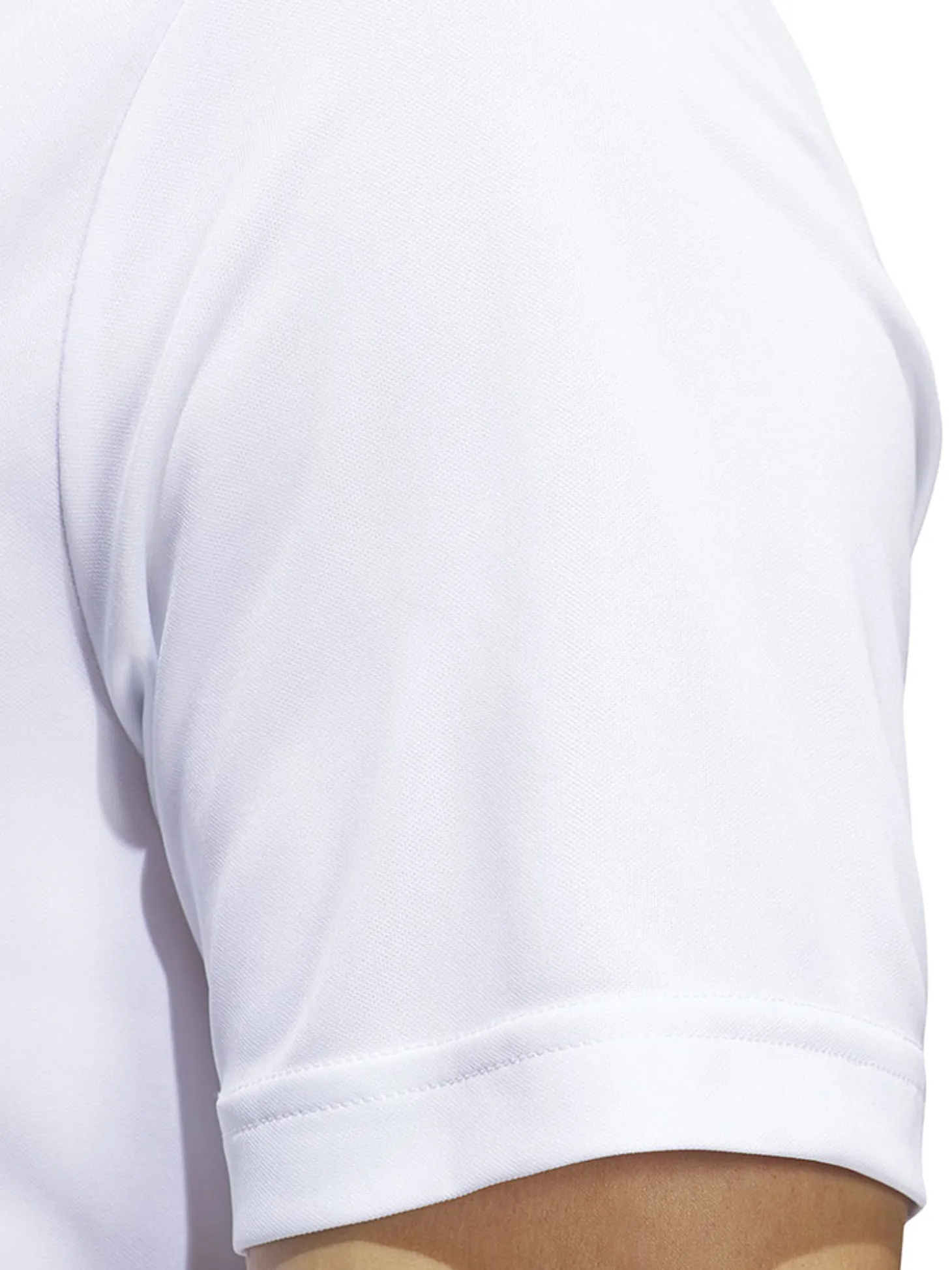 adidas Core Performance PrimeGreen Polo Shirt - White