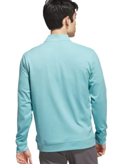 adidas Golf Ultimate365 Classic Quarter-Zip - Mint Tone