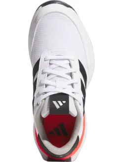 adidas Junior S2G Spikeless Golf Shoes - Ftwr White/Core Black/Lucid Red