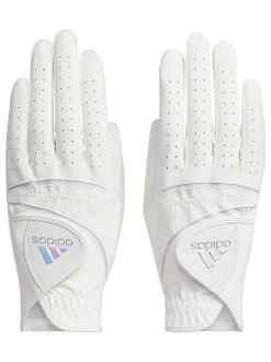 Adidas L&C Womens Golf Glove Pair White