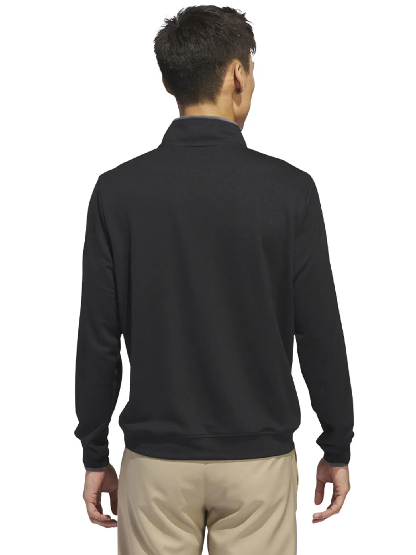 adidas Lightweight Half-Zip Pullover - Black