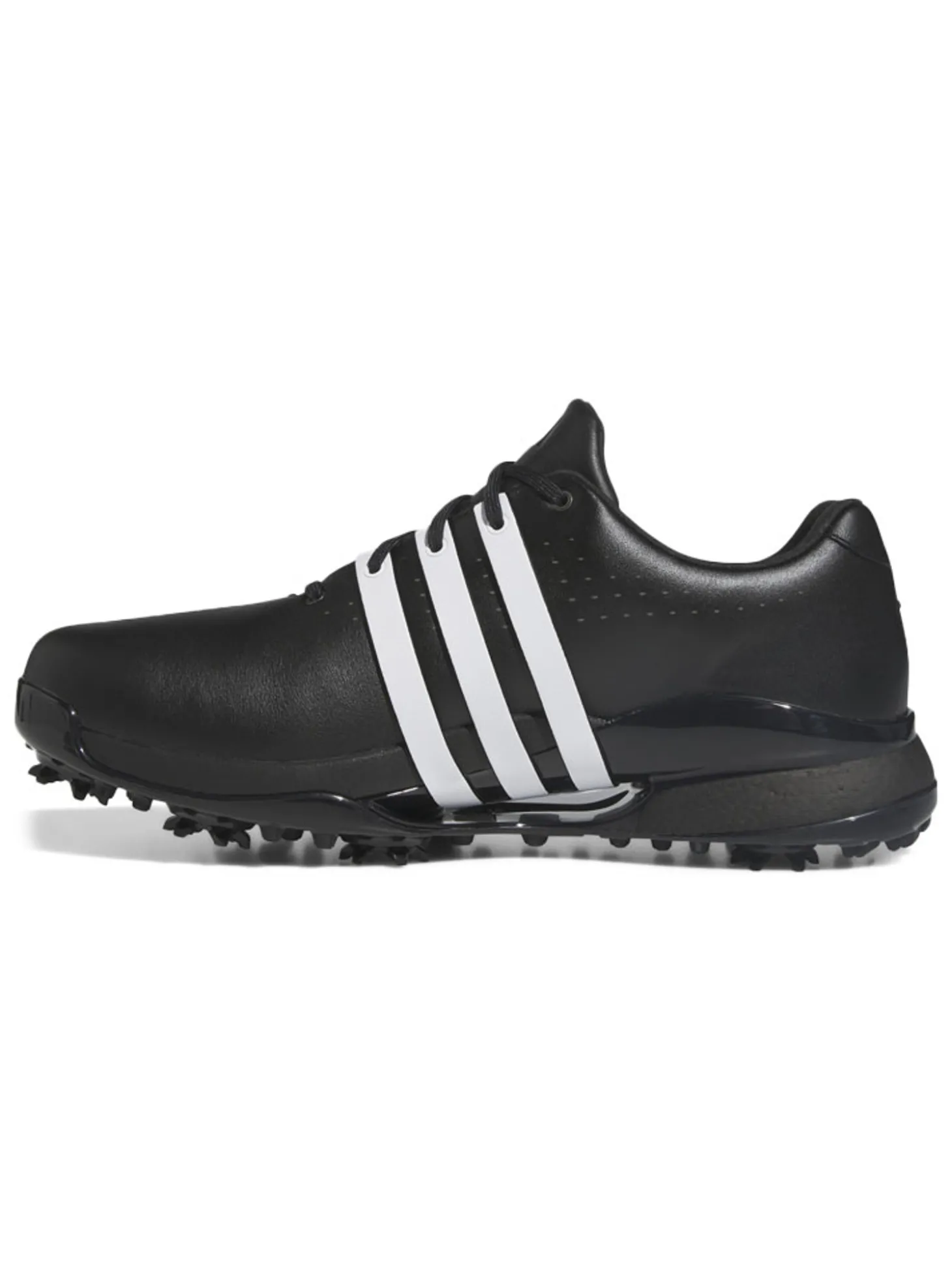 adidas Tour360 24 Boost Golf Shoes (Wide Fit) - Core Black/Ftwr White