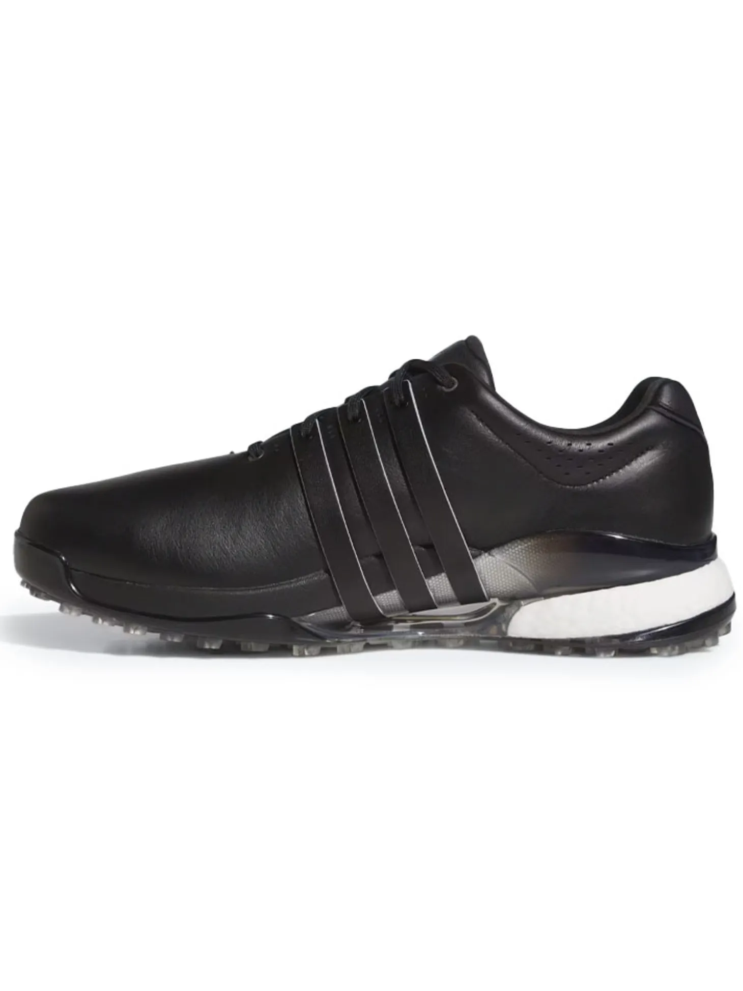 adidas Tour360 25 Wide Spikeless Golf Shoes - Core Black/Silver Met./Core Black