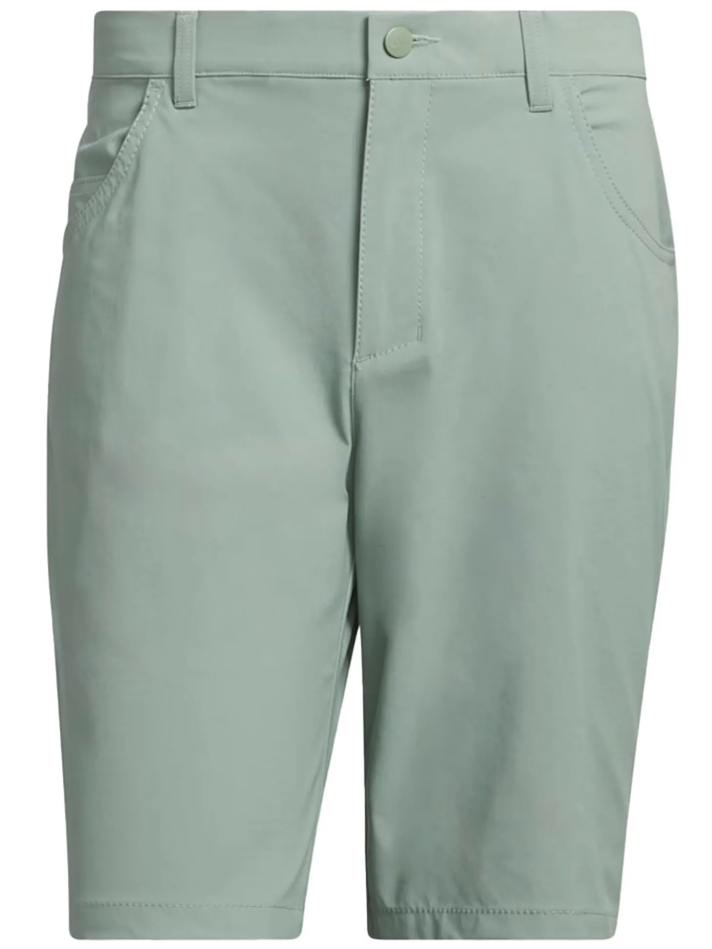adidas Ultimate365 5-Pocket 9-Inch Golf Short - Silver Green