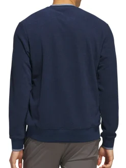 adidas Ultimate365 Tour Crewneck Sweatshirt - Collegiate Navy