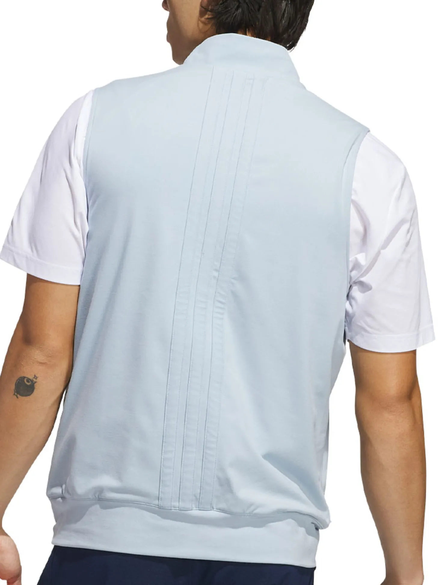 adidas Ultimate365 Tour Full-Zip Vest - Wonder Blue