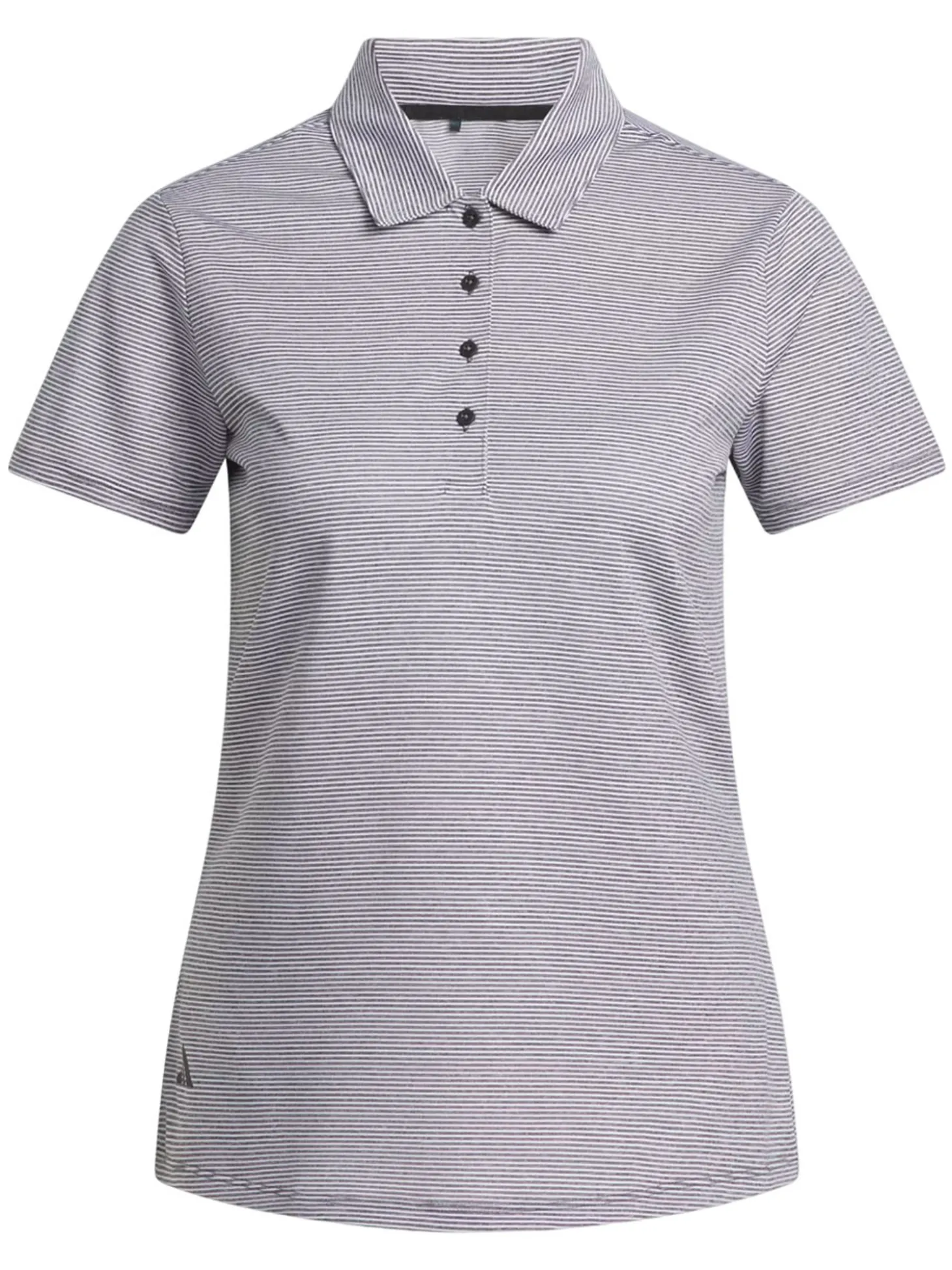 adidas Womens Ottoman Short Sleeve Polo Shirt - Black