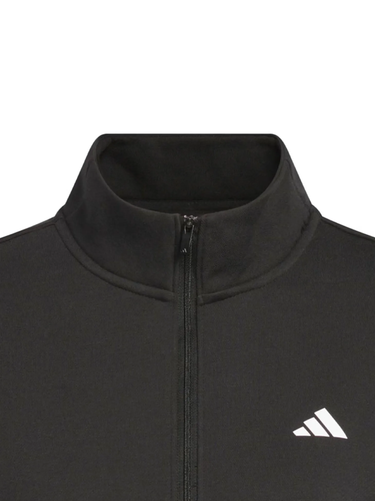 adidas Womens Performance Quarter-Zip Jacket - Black