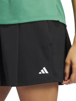 adidas Womens Ultimate365 Tour Pleated Skort - Black