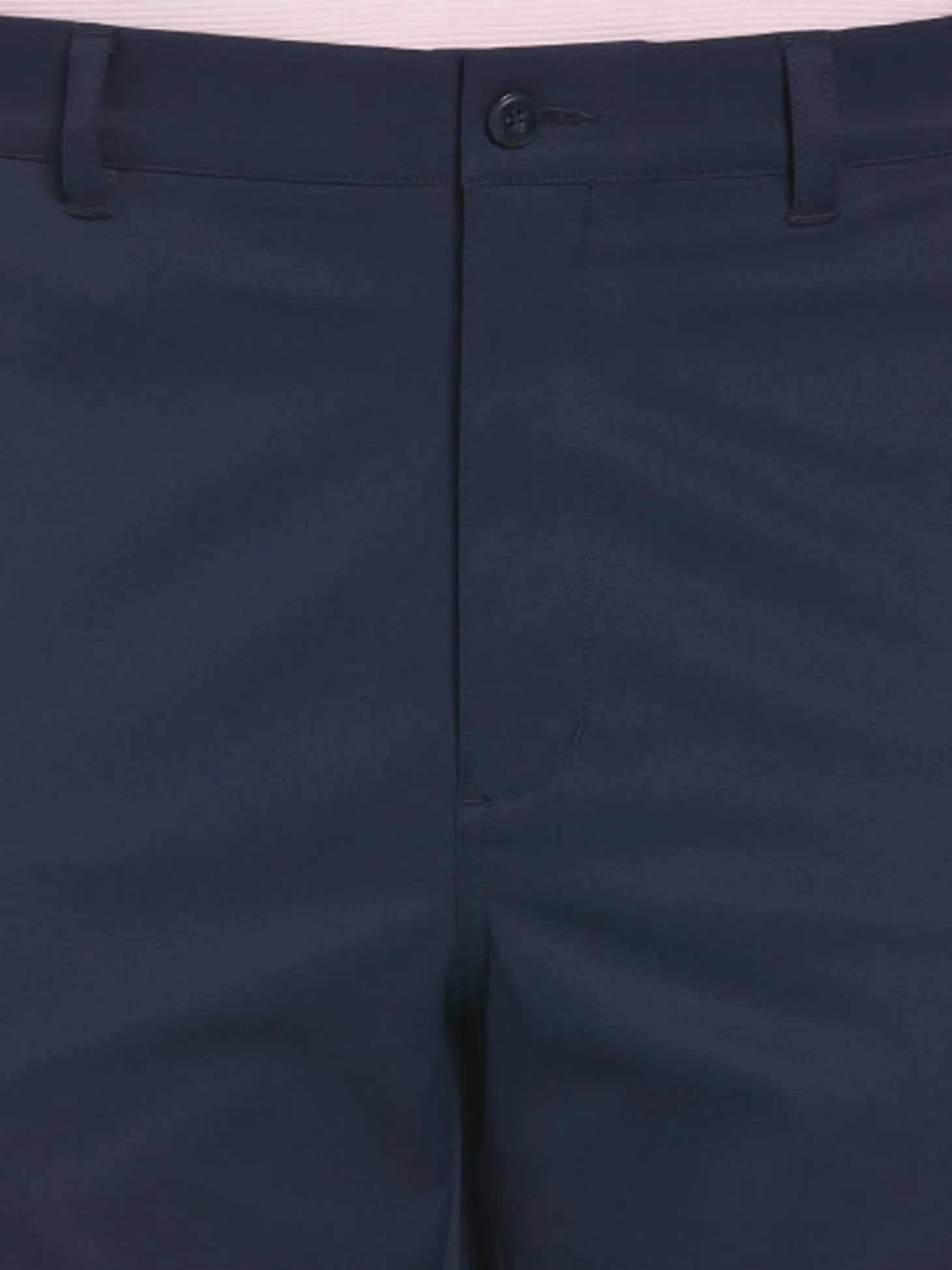 Ben Hogan Active Waistband Flat Front 9-Inch Golf Short - Black Iris