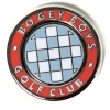 Bogey Boys Check Ball Marker - Tangerine