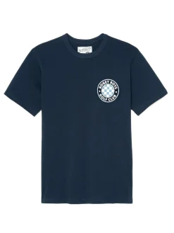 Bogey Boys Check T-Shirt - Midnight