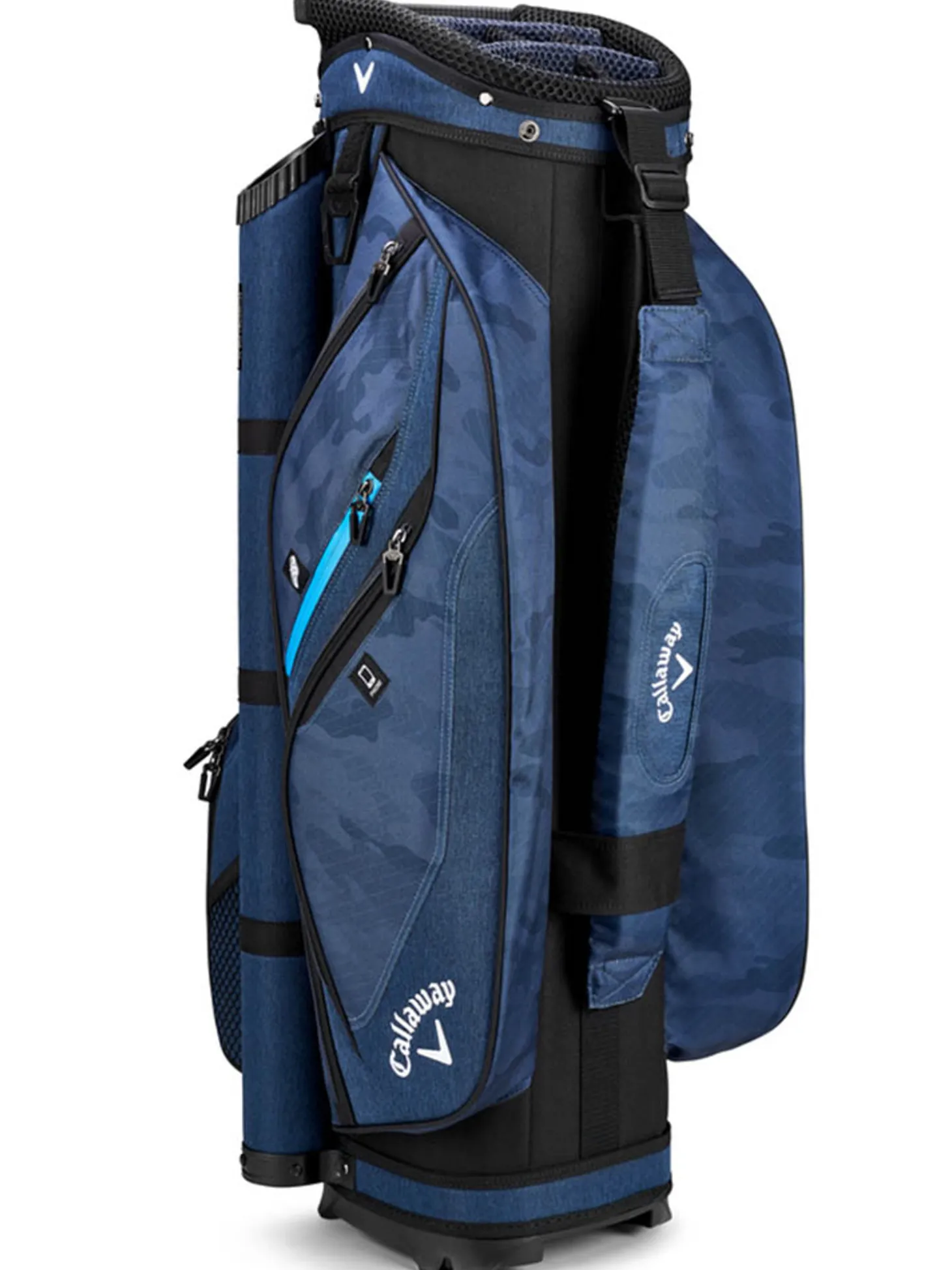 Callaway Forrester 19 Cart Bag - Navy/Camo/Royal