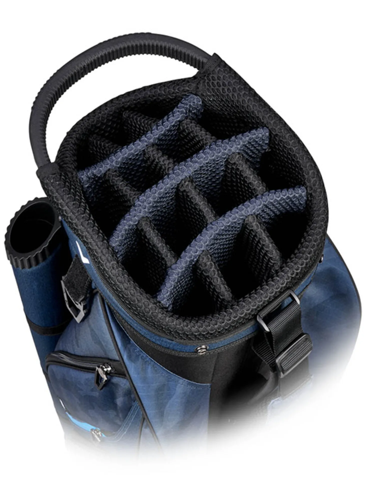 Callaway Forrester 19 Cart Bag - Navy/Camo/Royal