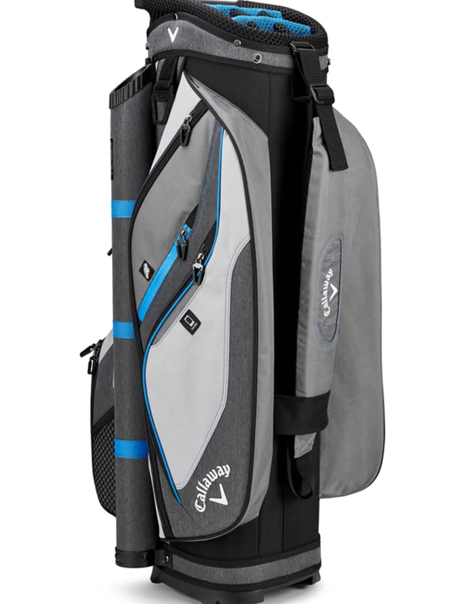 Callaway Forrester 19 Cart Bag - Silver/Titanium/Royal