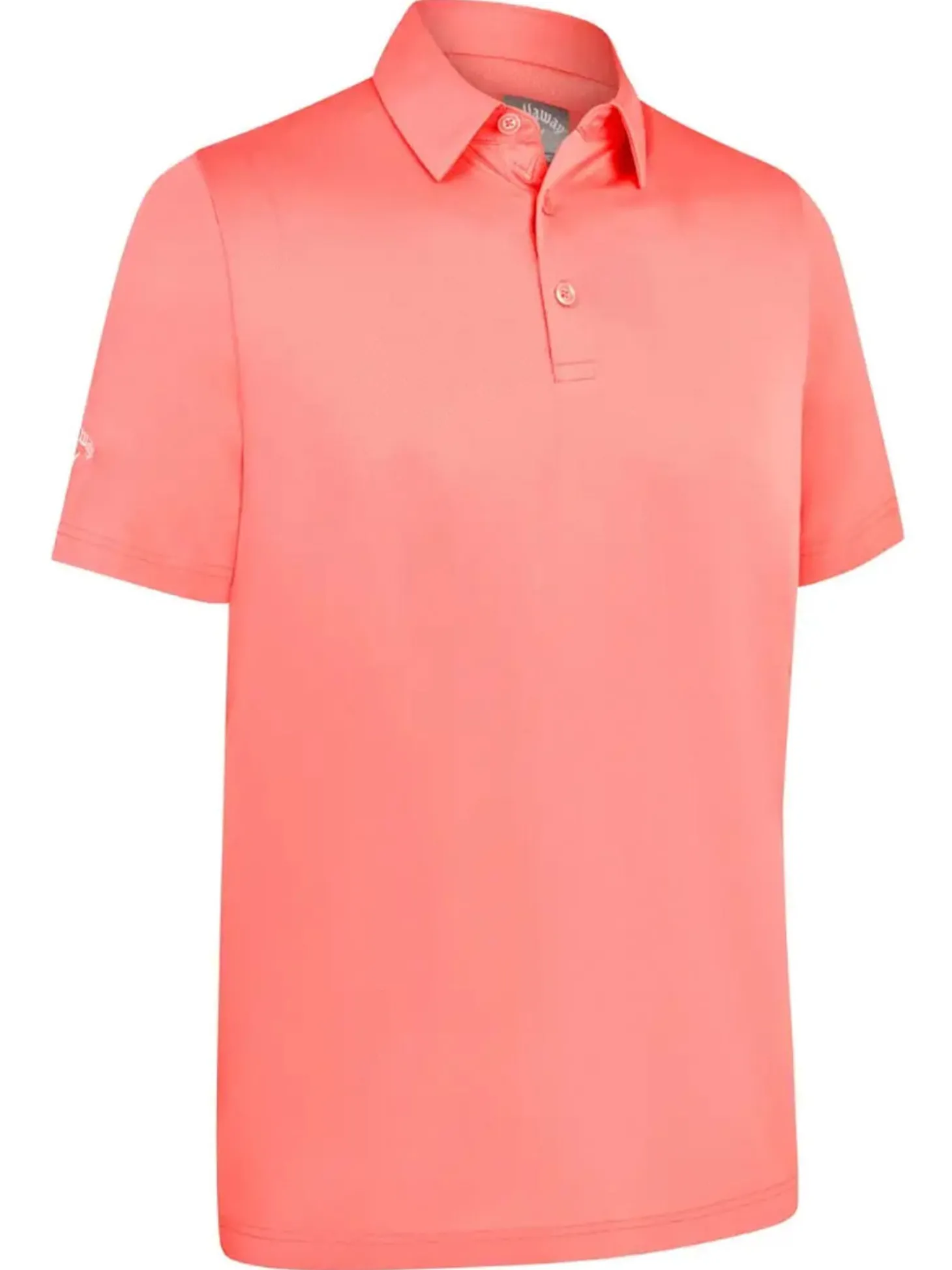 Callaway SwingTech Solid Polo - Strawberry Pink