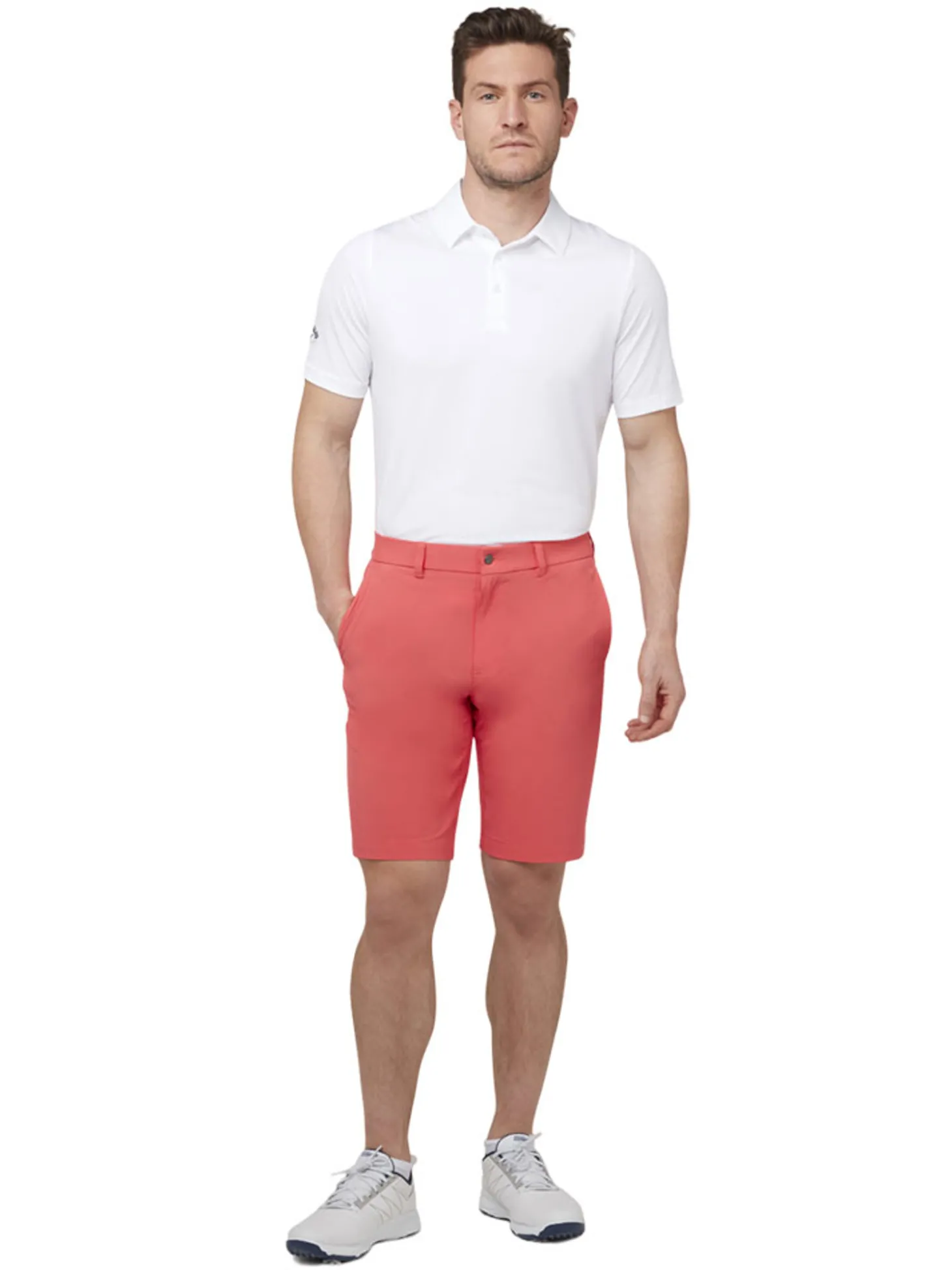 Callaway SwingTech Solid Polo - Bright White