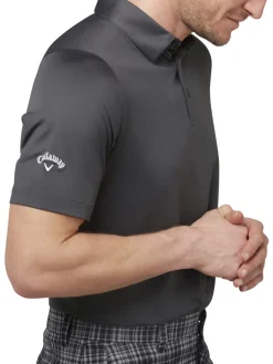 Callaway SwingTech Solid Polo - Asphalt
