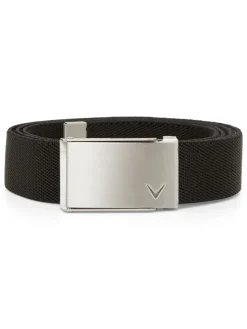 Callaway Women's Solid Webbed Belt