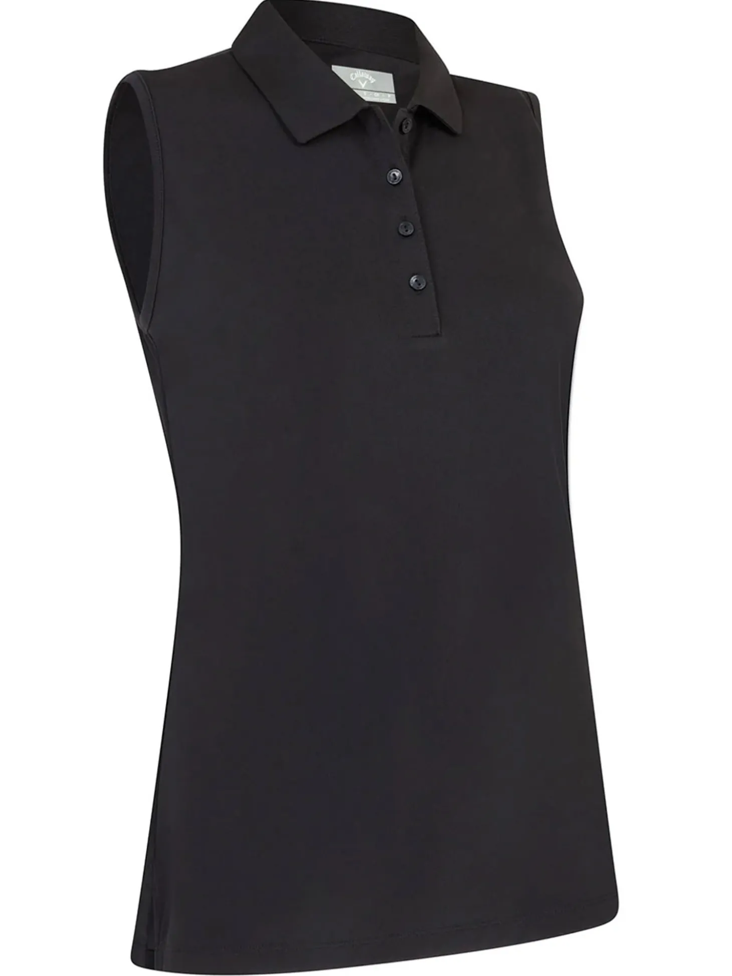 Callaway Women's Tournament Sleeveless Polo - Caviar