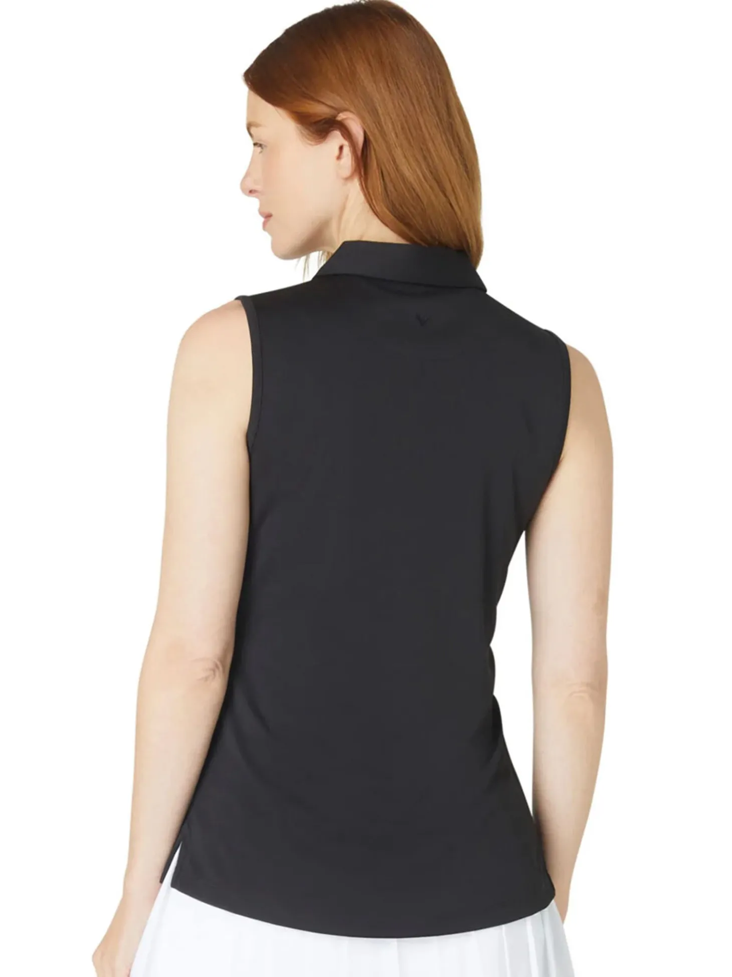 Callaway Women's Tournament Sleeveless Polo - Caviar