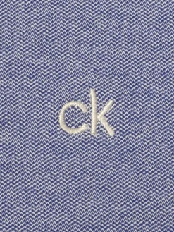 Calvin Klein Bayard Long Sleeve Polo - French Blue