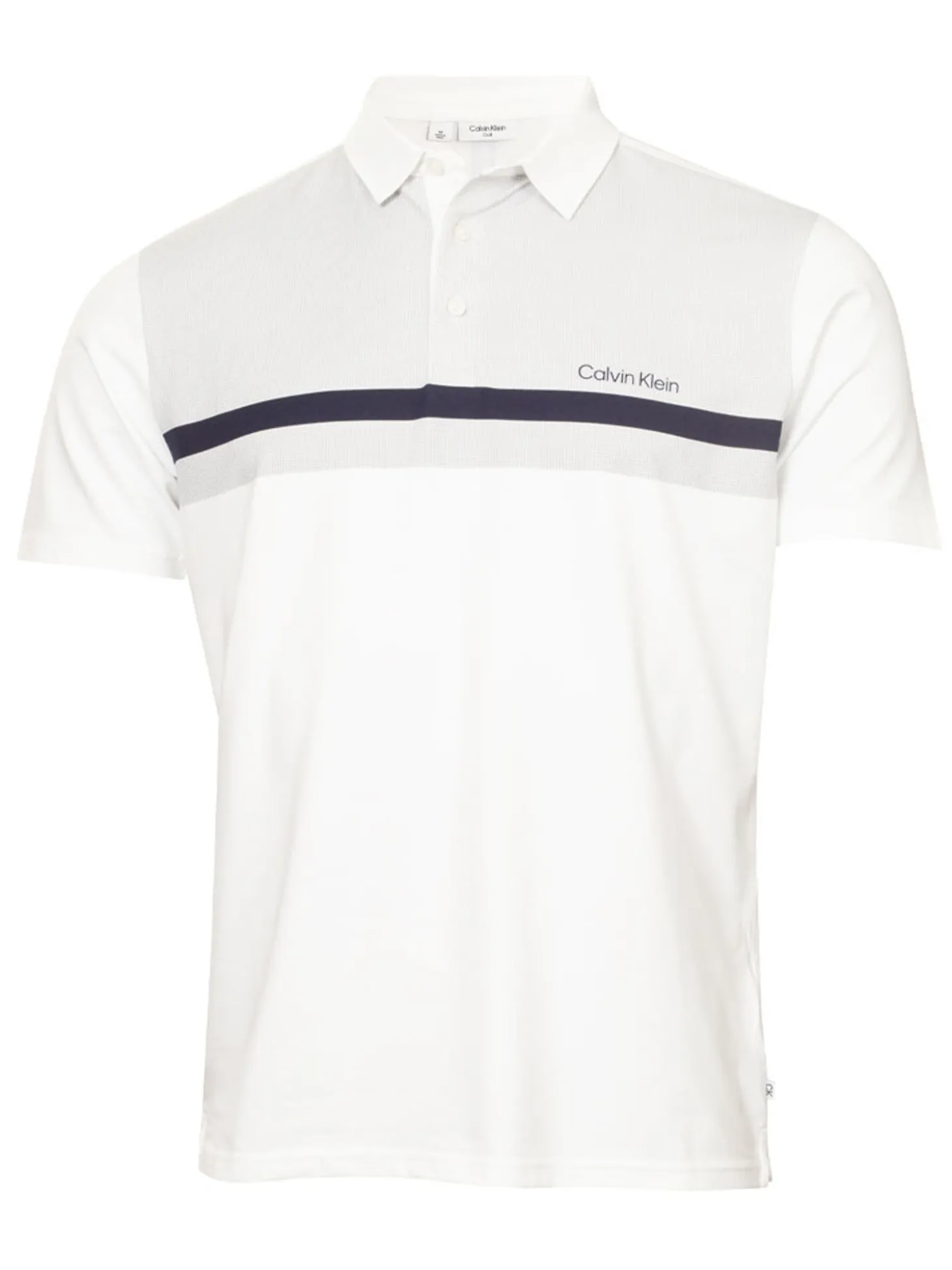 Calvin Klein Clearview Polo Shirt - White