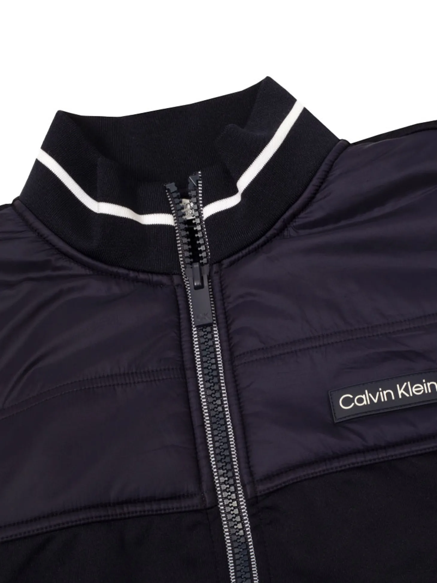 Calvin Klein Concourse Hybrid Full-Zip Gilet - Navy
