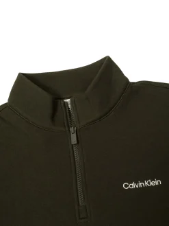 Calvin Klein West Lake Half Zip Layering - Hunter Green