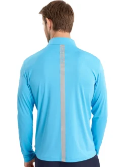 Calvin Klein Westgate Half Zip - Aquarius