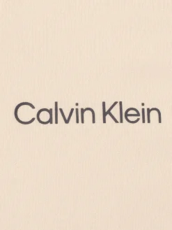 Calvin Klein Womens Dakota Quarter Zip Top - Tapioca