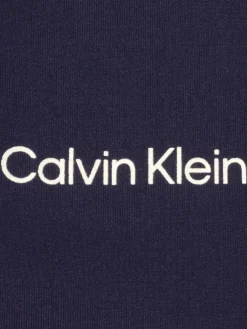 Calvin Klein Womens Dakota Quarter Zip Top - Navy