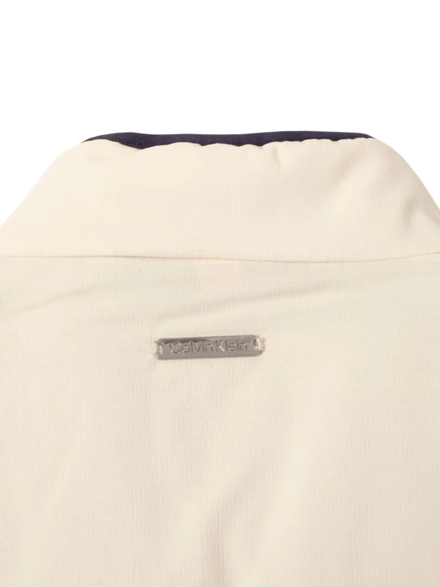 Calvin Klein Womens Faye Full Zip Gilet - Tapioca