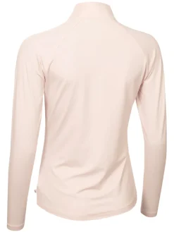 Calvin Klein Womens San Marco's 1/4-Zip - Shell Pink