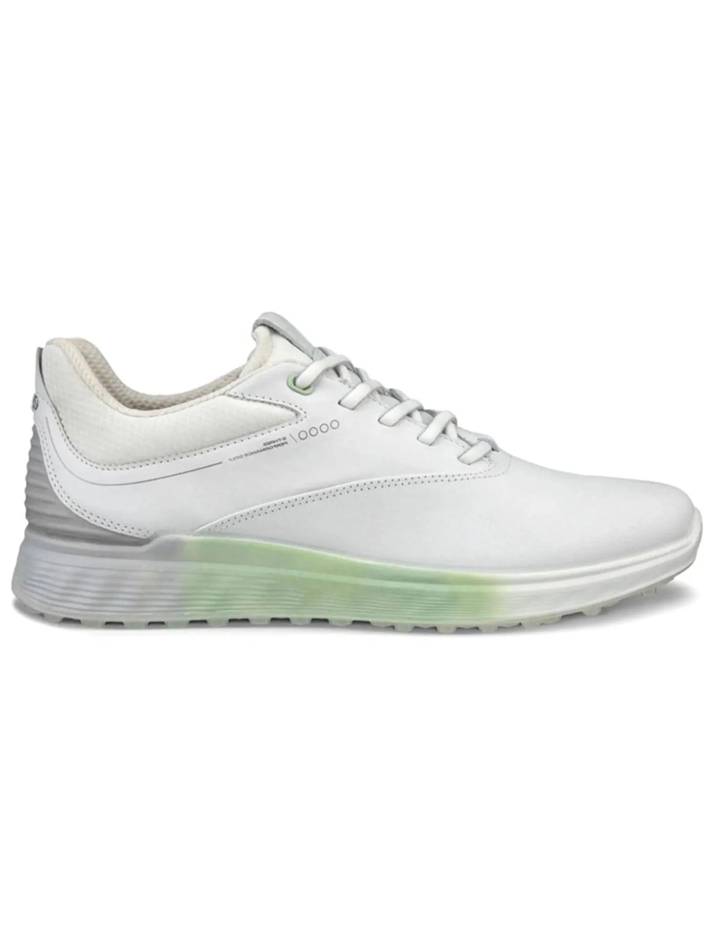 Ecco Women's S-Three Golf Shoes - White/Matcha