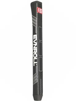 Evnroll ER2 MidBlade Black Putter - TourTac Grip