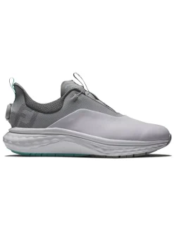 FootJoy Quantum BOA Golf Shoes - White/Grey