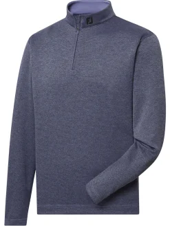 FootJoy Space Dye Dot Midlayer (Athletic Fit) - Purple Dusk/Black