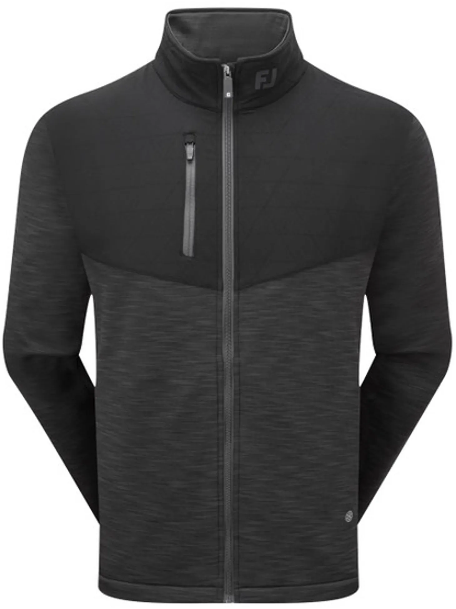FootJoy Thermoseries Hybrid Midlayer (Athletic Fit) - Black