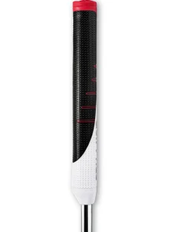 Golf Pride Reverse Taper Flat Putter Grip - Black/White