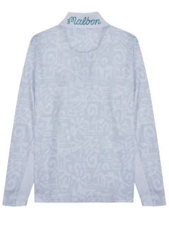 Malbon Capo Performance Quarter Zip - Silver