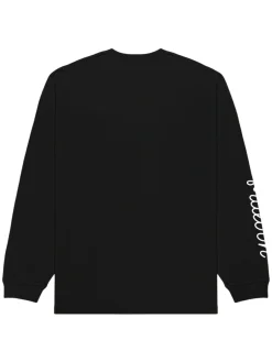 Malbon Gorse Long Sleeve Tee - Black