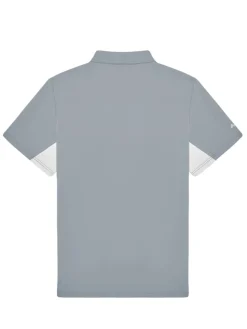 Malbon Performance Pique Polo - Steel