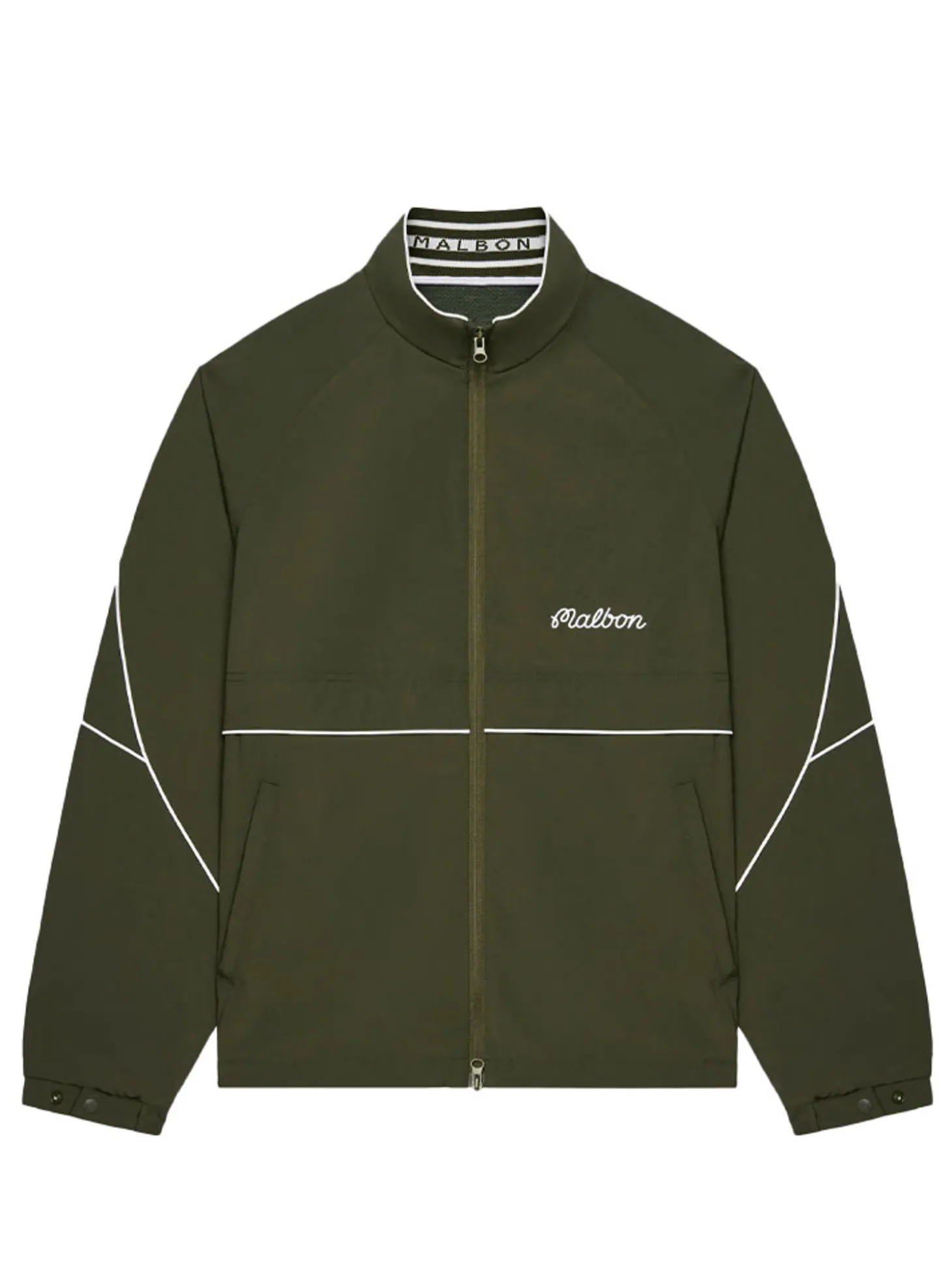 Malbon Riva Nylon Jacket - Cypress Green