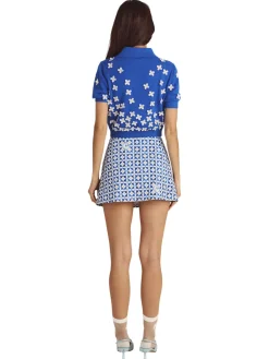 Malbon Womens Ella High Waisted Skort - Multi