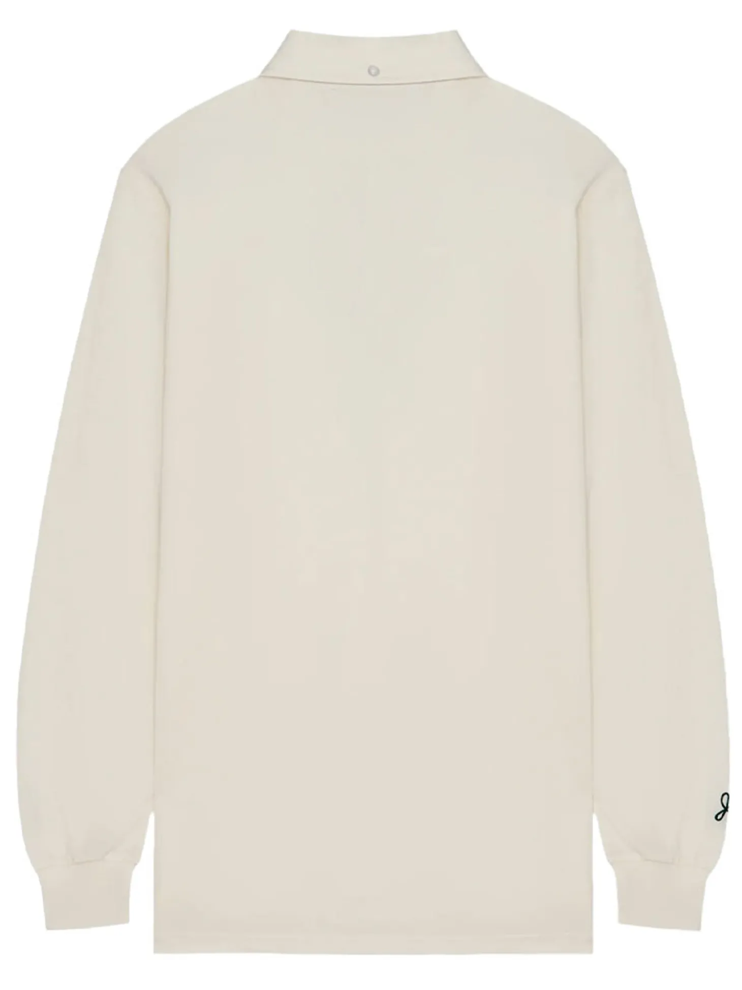 Malbon x Jesper Parnevik Long Sleeve Modal Pique Polo - Cream