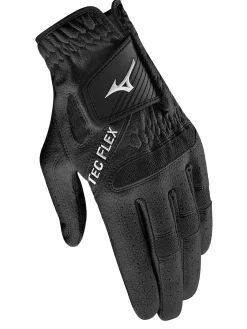 Mizuno TecFlex Golf Glove - Black